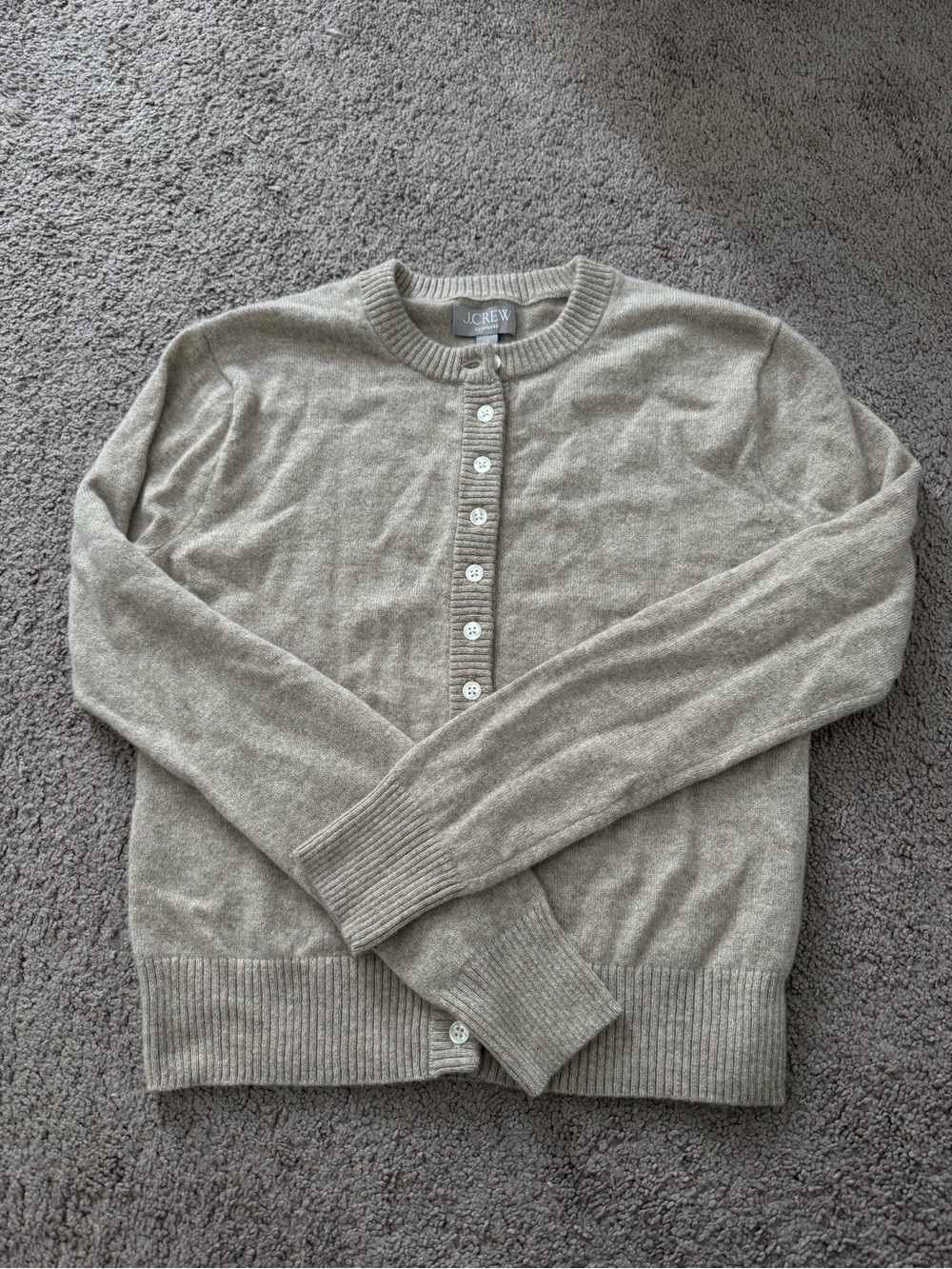 J crew perfect cashmere cardigan